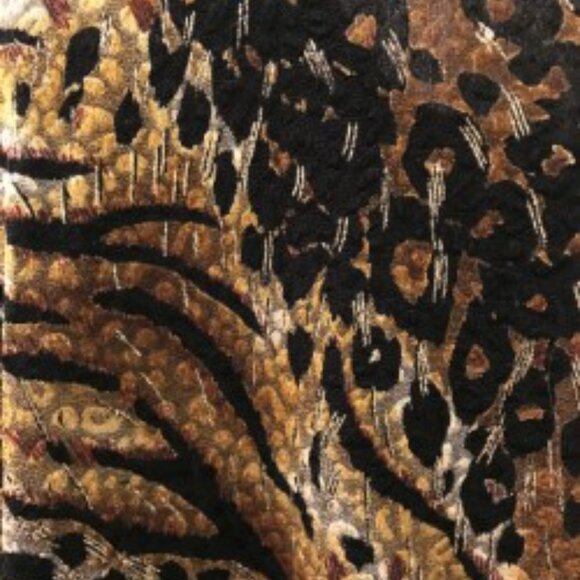 Woman's Animal Print Top - XL Petite - Picture 5 of 7